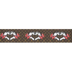 Cinta Gros AAA Por Metro (38mm) - LV Corazon Manos✔️