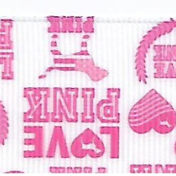 Cinta Gros AAA Por Metro (38mm) - Pink✔️