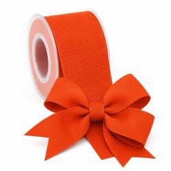 Cinta Gros 38mm #9 - Rollo 5 metros - NARANJA OTOÑO #761