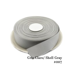 Cinta Gros 9mm (N° 2) - Rollo 5 metros - GRIS CLARO #007