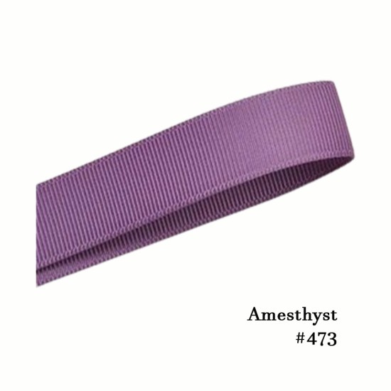 Cinta Gros 75mm #16 - Rollo 5 metros - AMETHYST #473