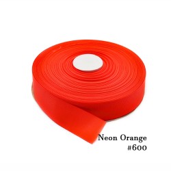 Cinta Gros 38mm #9 - Rollo 5 metros - NEON NARANJA #600