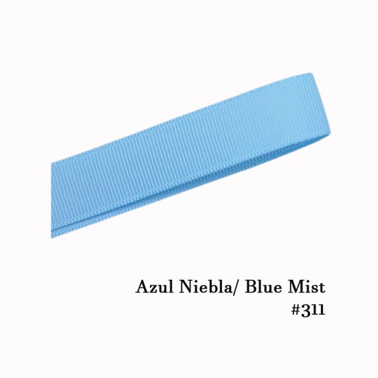 Cinta Gros 9mm (N° 2) - Rollo 5 metros - AZUL NIEBLA #311