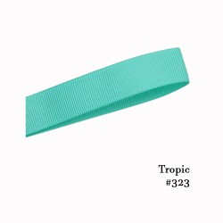 Cinta Gros 38mm #9 - Rollo 5 metros - AZUL TROPICO #323