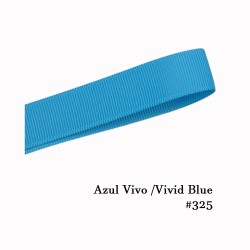 Cinta Gros 38mm #9 - Rollo 5 metros - AZUL VIVO #325