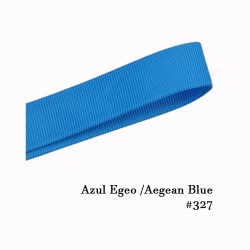 Cinta Gros 38mm #9 - Rollo 5 metros - AZUL PACIFICO EGEO #327