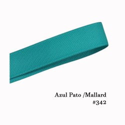 Cinta Gros 38mm #9 - Rollo 5 metros - AZUL PATO #342