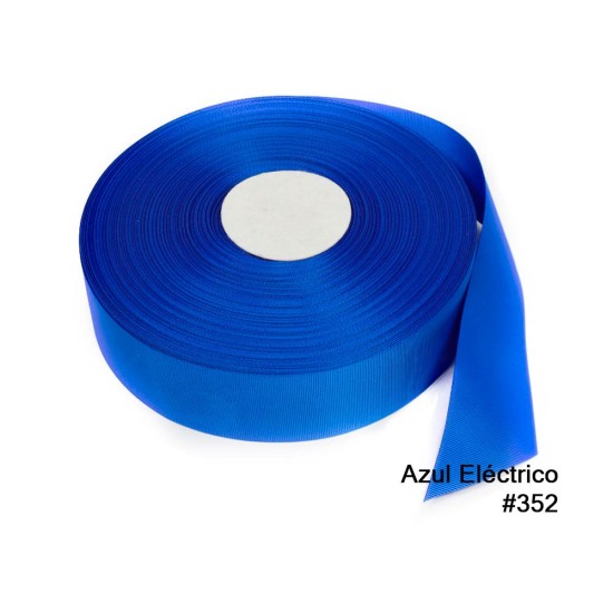 Cinta Gros 38mm #9 - Rollo 5 metros - AZUL ELECTRICO #352