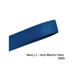 Cinta Gros 75mm #16 - Rollo 5 metros - AZUL MARINO CLARO #365