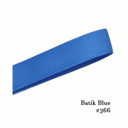 Cinta Gros 75mm #16 - Rollo 5 metros - BATIK BLUE #366