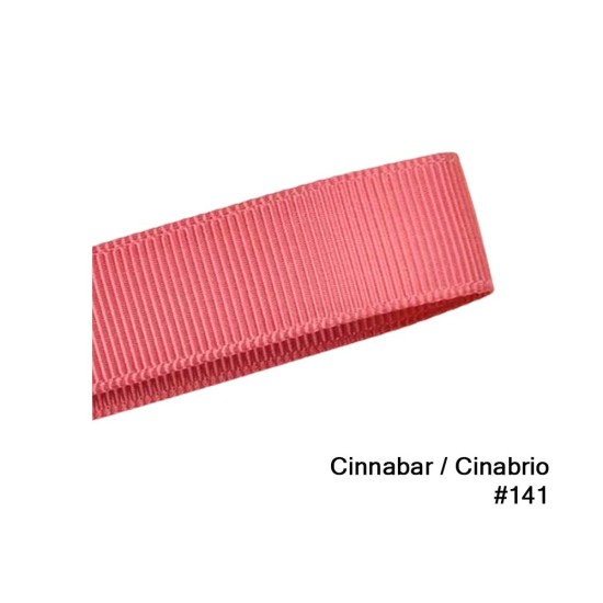 Cinta Gros 25mm #5 - Pieza de 5 metros - CINABRIO #141 Cinta Gros 25mm #5 - Pieza de 5 metros - CINABRIO #141