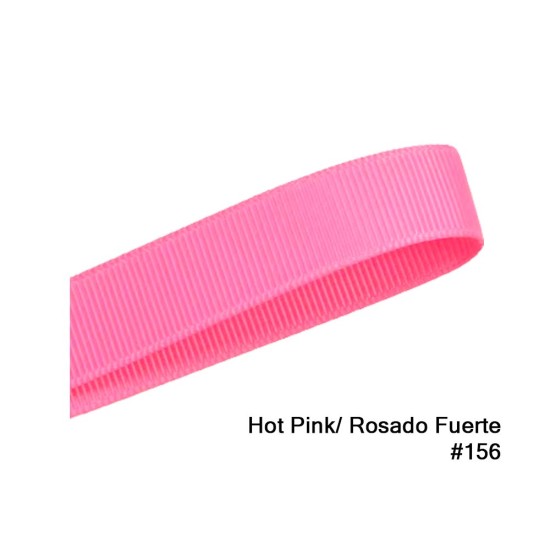 Cinta Gros 9mm #2 - Pieza 5 metros - ROSADO FUERTE #156 Cinta Gros 9mm #2 - Pieza 5 metros - ROSADO FUERTE #156
