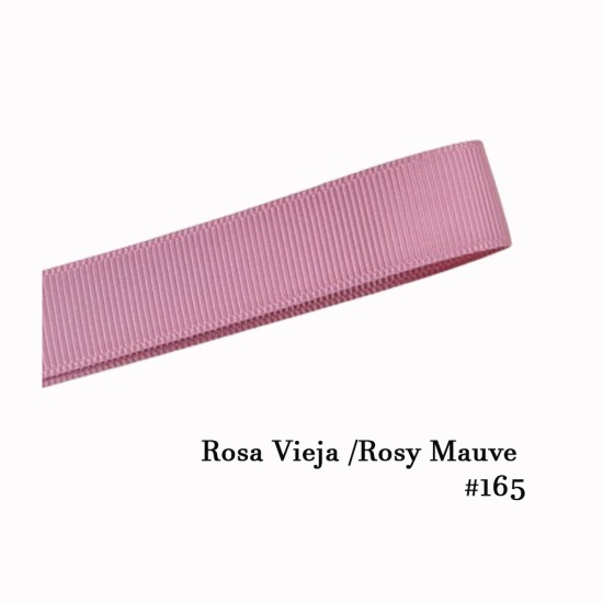Cinta Gros 38mm #9 - Rollo 5 metros - ROSA VIEJA #165