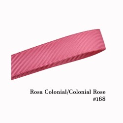 Cinta Gros 38mm #9 - Rollo 5 metros - ROSA COLONIAL #168