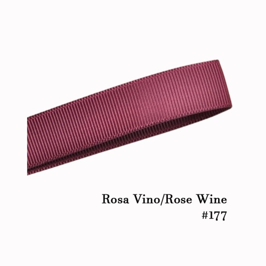 Cinta Gros 75mm #16 - Rollo 5 metros - ROSE WINE #177