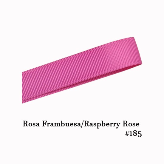 Cinta Gros 75mm #16 - Rollo 5 metros - RASPBERRY ROSE #185 