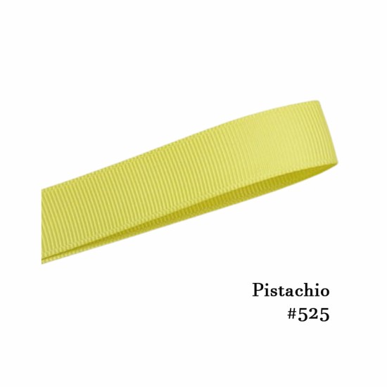 Cinta Gros 9mm (N° 2) - Rollo 5 metros - VERDE PISTACHO #525