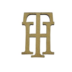 Aplique de MDF al Natural 3cms - Tommy H