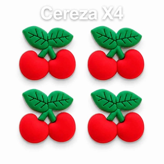 Aplique de Goma - Frutas (Pack de 4) Aplique de Goma - Frutas (Pack de 4)