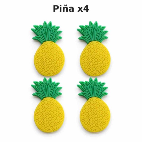 Aplique de Goma - Frutas (Pack de 4) Aplique de Goma - Frutas (Pack de 4)