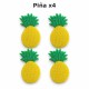 Aplique de Goma - Frutas (Pack de 4) Aplique de Goma - Frutas (Pack de 4)