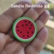 Aplique de PVC - Frutas  (Pack de 4)