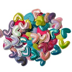 Corazón Acolchado - Pack de 25 unidades