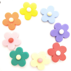 Flores de Resina - Pack 20uds (20mm) 