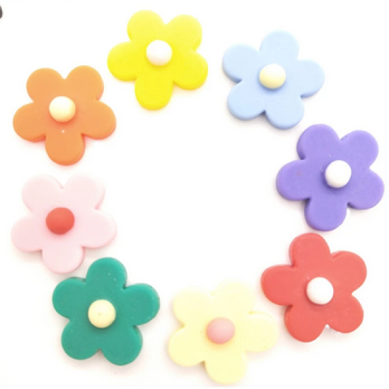 Flores de Resina - Pack 20uds (20mm) 