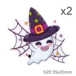 Aplique de Resina Plana - Halloween #4- x2pcs