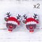 Aplique de Resina Plana - Navidad #1 - x2pcs