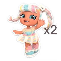 Aplique de Resina Plana - Muñeca #2 - x2pcs✔️