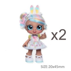 Aplique de Resina Plana - Muñeca #3 - x2pcs✔️