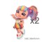 Aplique de Resina Plana - Muñeca #7 - x2pcs✔️