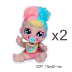 Aplique de Resina Plana - Muñeca #11 - x2pcs✔️