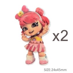 Aplique de Resina Plana - Muñeca #15 - x2pcs✔️