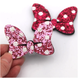 Lazo Minnie Rojo Puntos Blancos (Pack de 4)