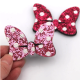 Lazo Minnie Rojo Puntos Blancos (Pack de 4)