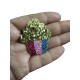 Aplique de Glitter y Fieltro - Muffins (x2)