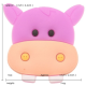 Aplique de PVC - Animales de la Selva (x4)