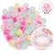 Cuentas para Pulseras Colores Pastel 1 (8mm) 