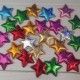 Estrella Brillante Variados Colores - Pack de 25 unidades