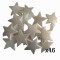 Cuentas Plásticas de Estrellas 