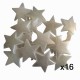 Cuentas Plásticas de Estrellas 