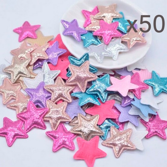 Estrellas de Colores Acolchadas (50uds)