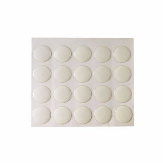 Resina Epoxy3D Transparente Adhesivo 20mm (50Uds)