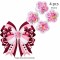 Apliques PVC Shaker Flor #3 - Pack de 4 