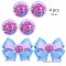 Apliques PVC Shaker Circulo #8 - Pack de 4 