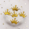 Tiara de Tela Brillante - Pack 100uds Dorados 