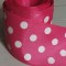 Cinta Gross de Lunares (38mm) - Rollo 5 metros - Fucsia